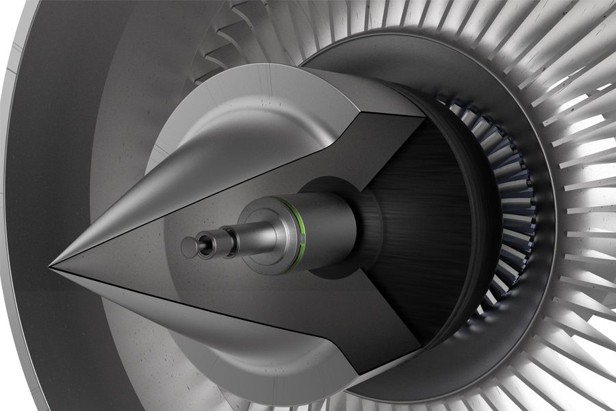 aircraft engine render application